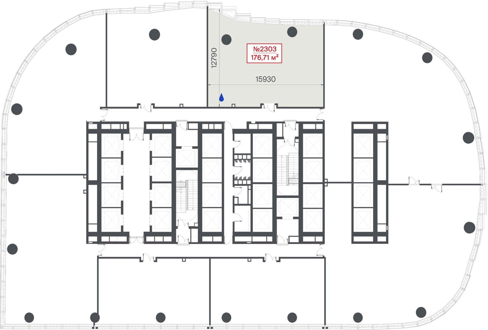 Офис, 176,7 м² — фото 2