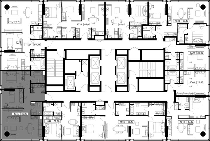 2-комнатная квартира, 80,2 м² — фото 2