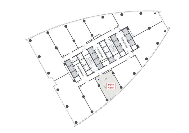 Офис, 94,4 м² — фото 2