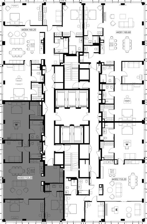 4-комнатная квартира, 153,2 м² — фото 2