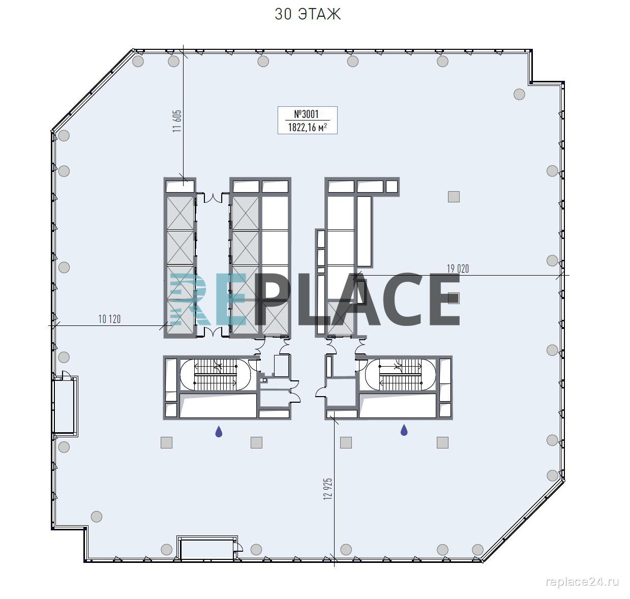 Офис, 1 851,1 м²