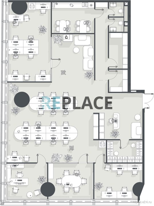 Офис, 245,8 м²