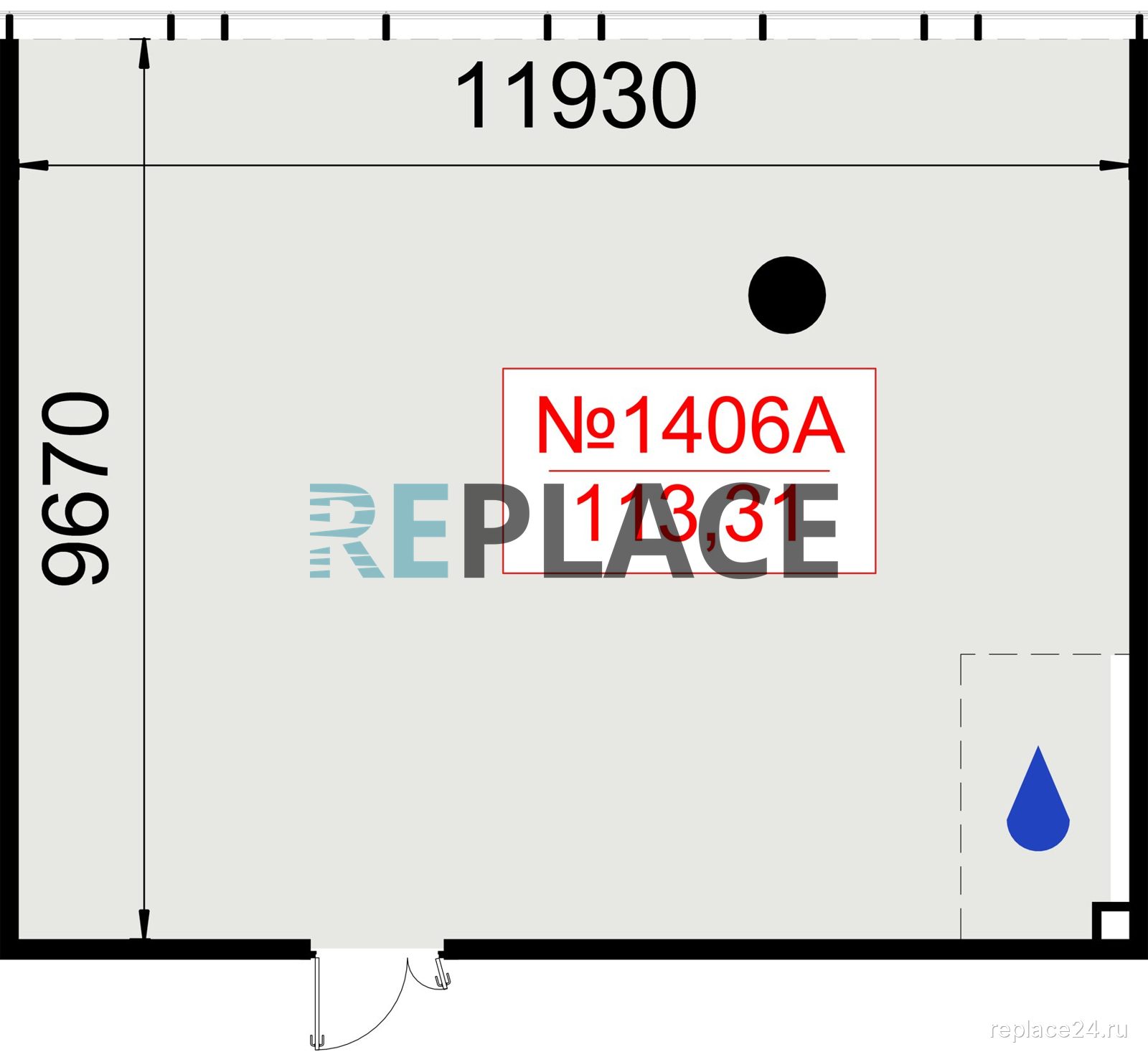 Офис, 113,3 м² — фото 2