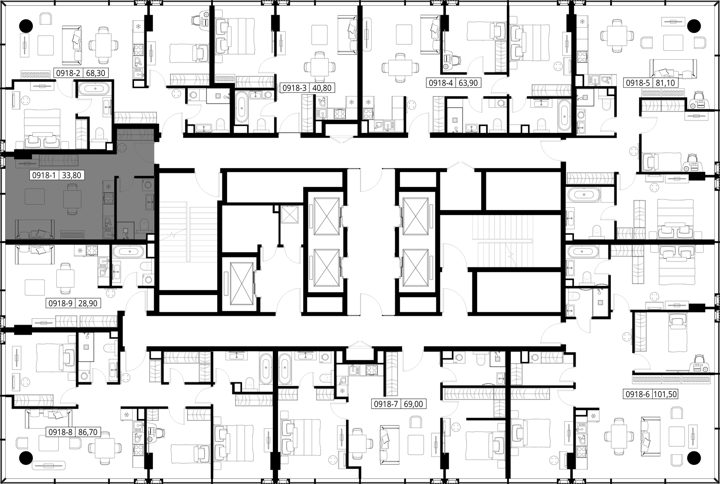 Квартира-студия, 33,8 м² — фото 2