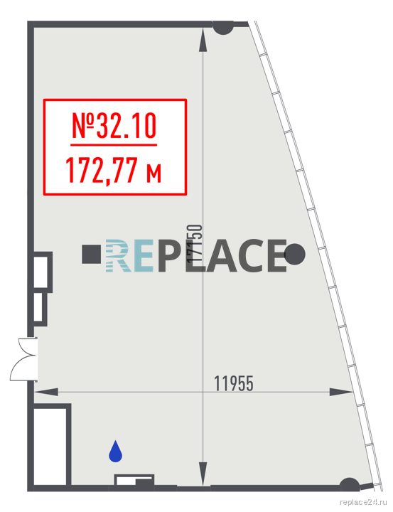 Офис, 172,8 м²