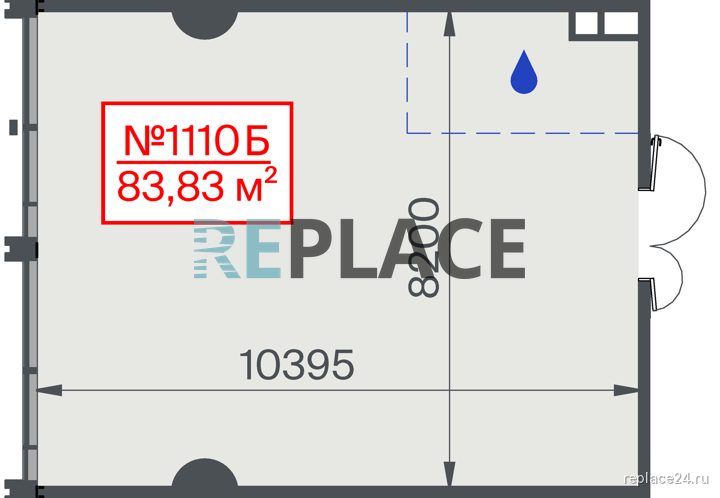 Офис, 83,8 м² — фото 1