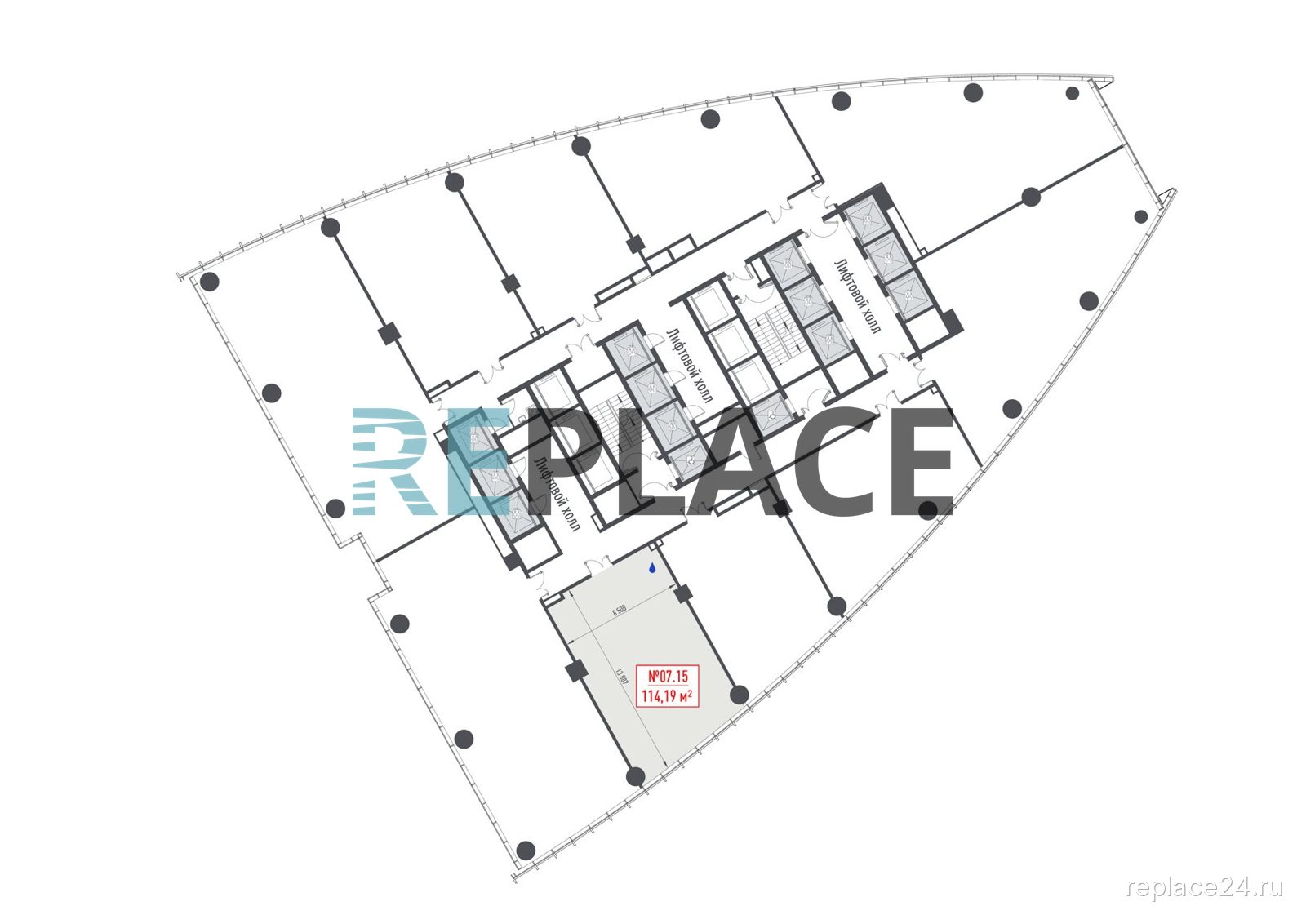 Офис, 115,4 м² — фото 2