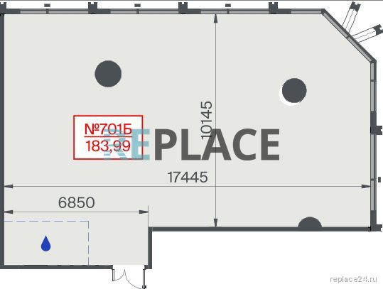Офис, 184 м²