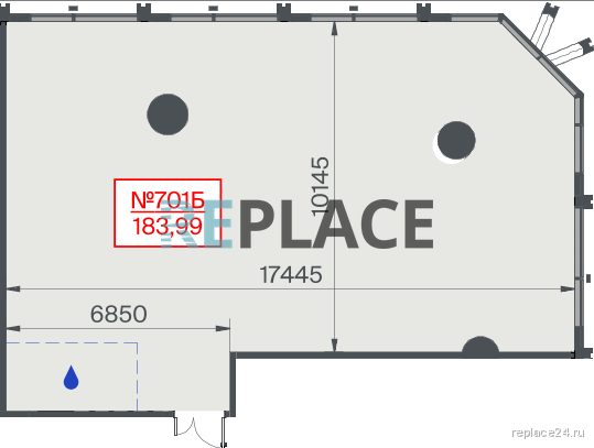 Офис, 184 м²