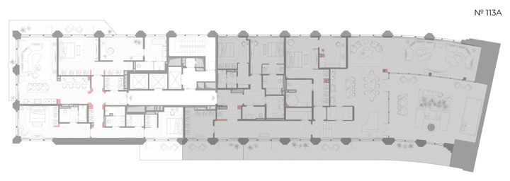 3-комнатная квартира, 358,8 м² — фото 2