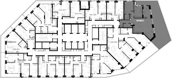 3-комнатная квартира, 119 м² — фото 2