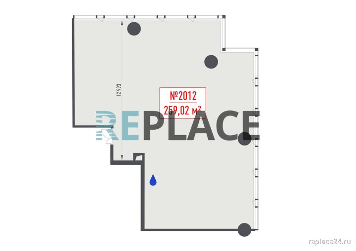 Офис, 256,6 м²