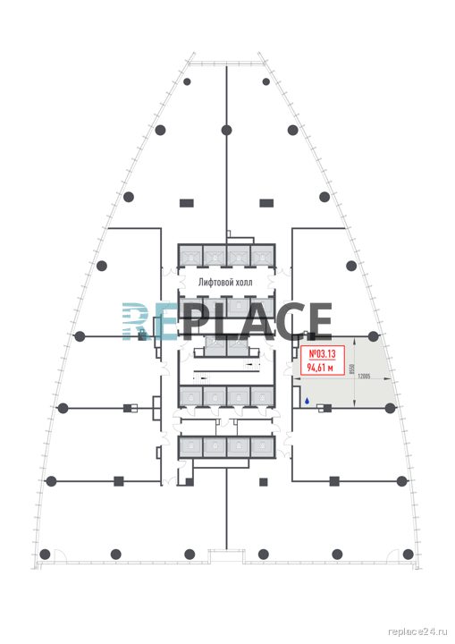 Офис, 94,6 м² — фото 2
