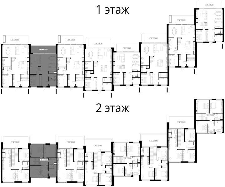 Таунхаус, 196,8 м², участок 2,9 сот.