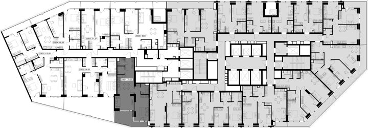 1-комнатная квартира, 70,2 м² — фото 2