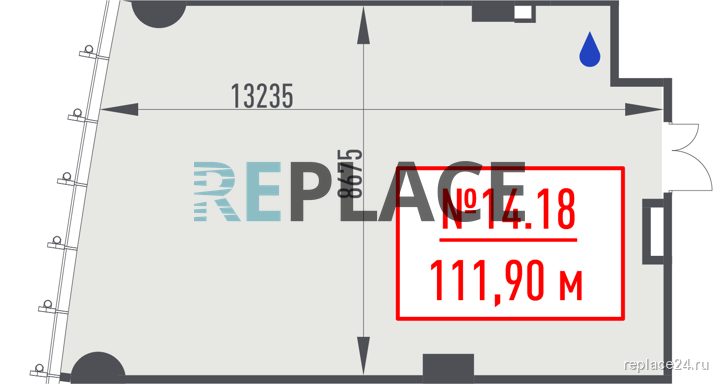Офис, 111,9 м²