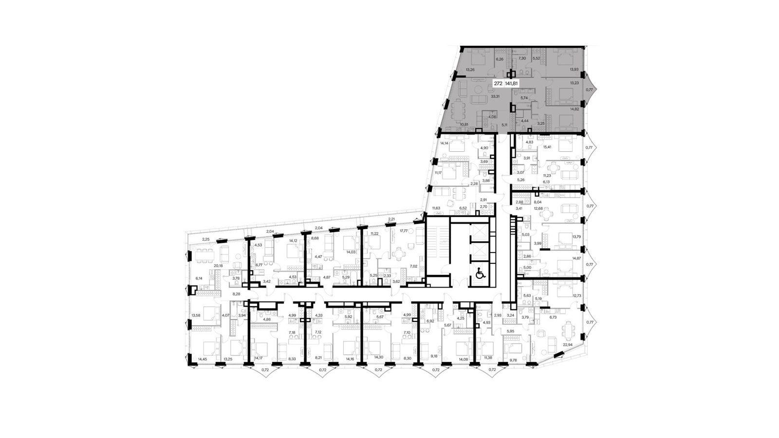 4-комнатная квартира, 141,8 м² — фото 2