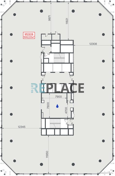 Офис, 1 642 м²