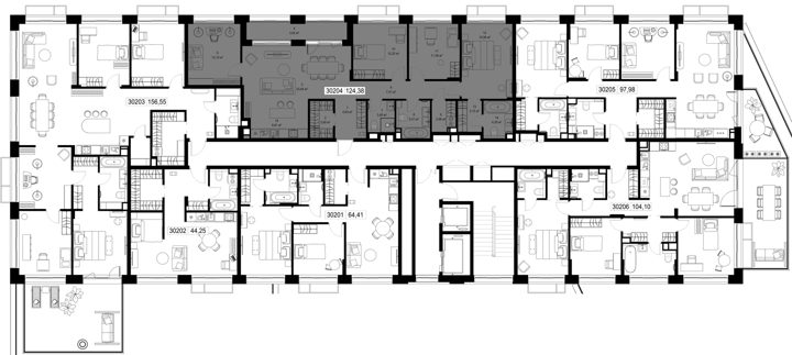 4-комнатная квартира, 124,4 м² — фото 2