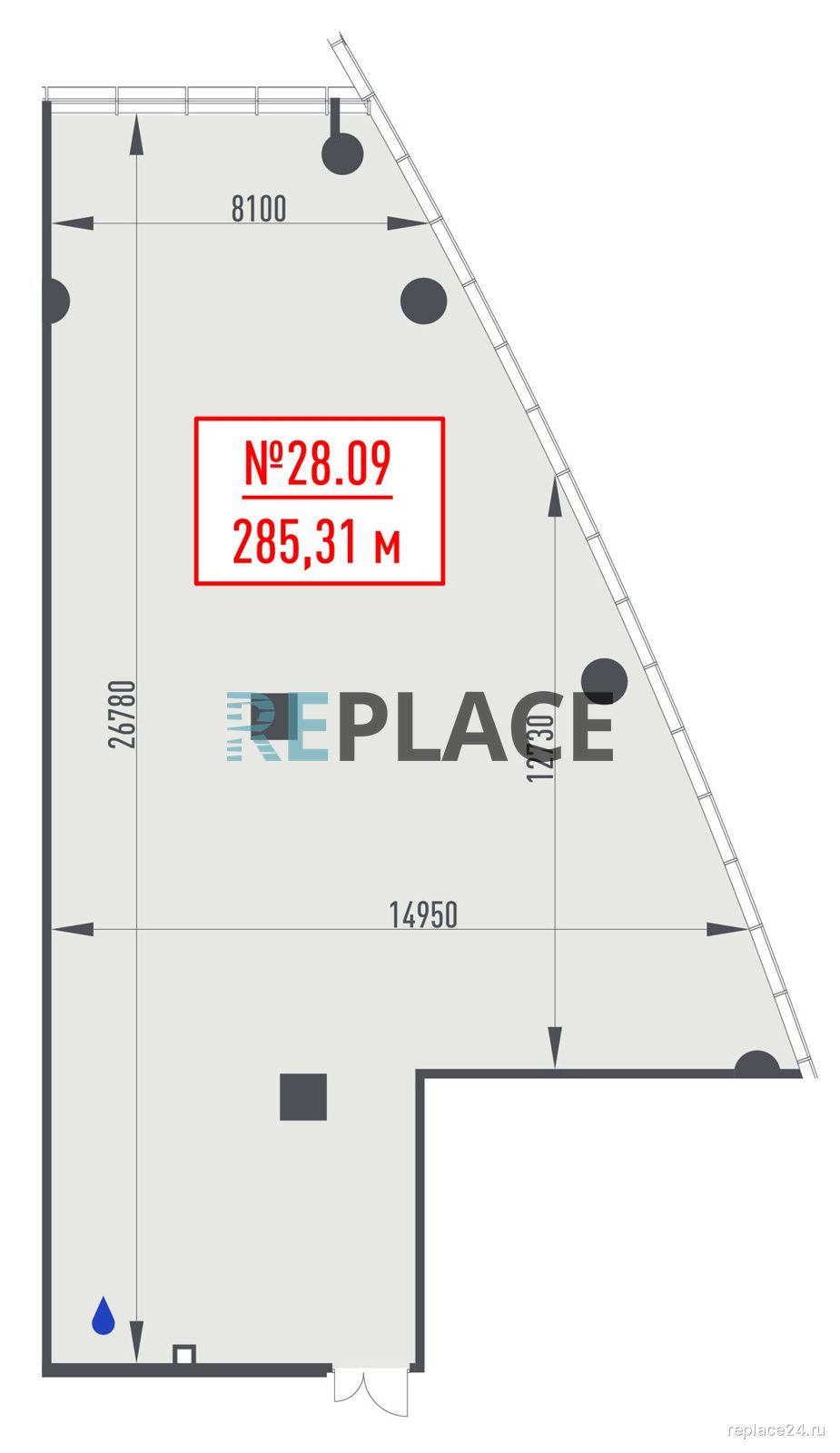 Офис, 285,3 м²