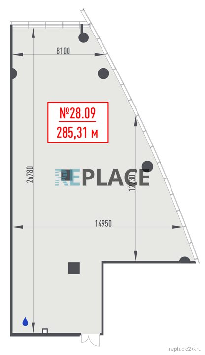 Офис, 285,3 м²