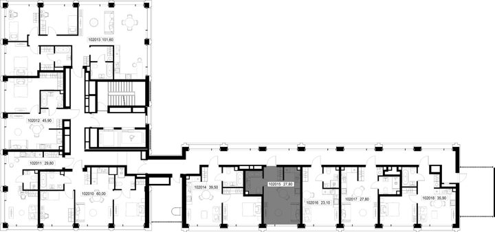Квартира-студия, 27,8 м² — фото 2