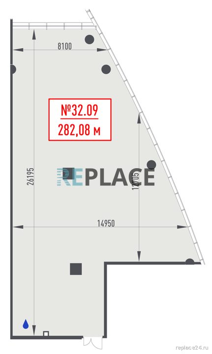 Офис, 282,1 м²