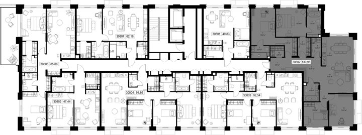 4-комнатная квартира, 140 м² — фото 2