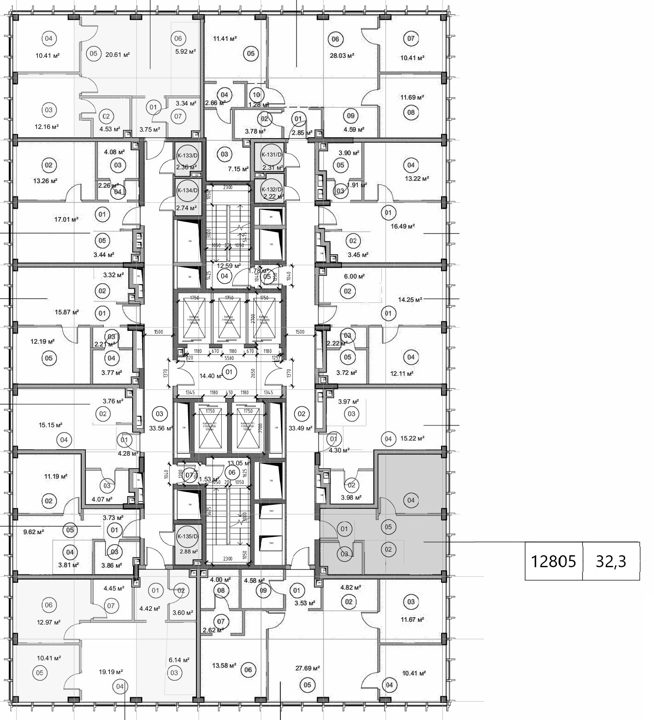 1-комнатная квартира, 32,3 м² — фото 2