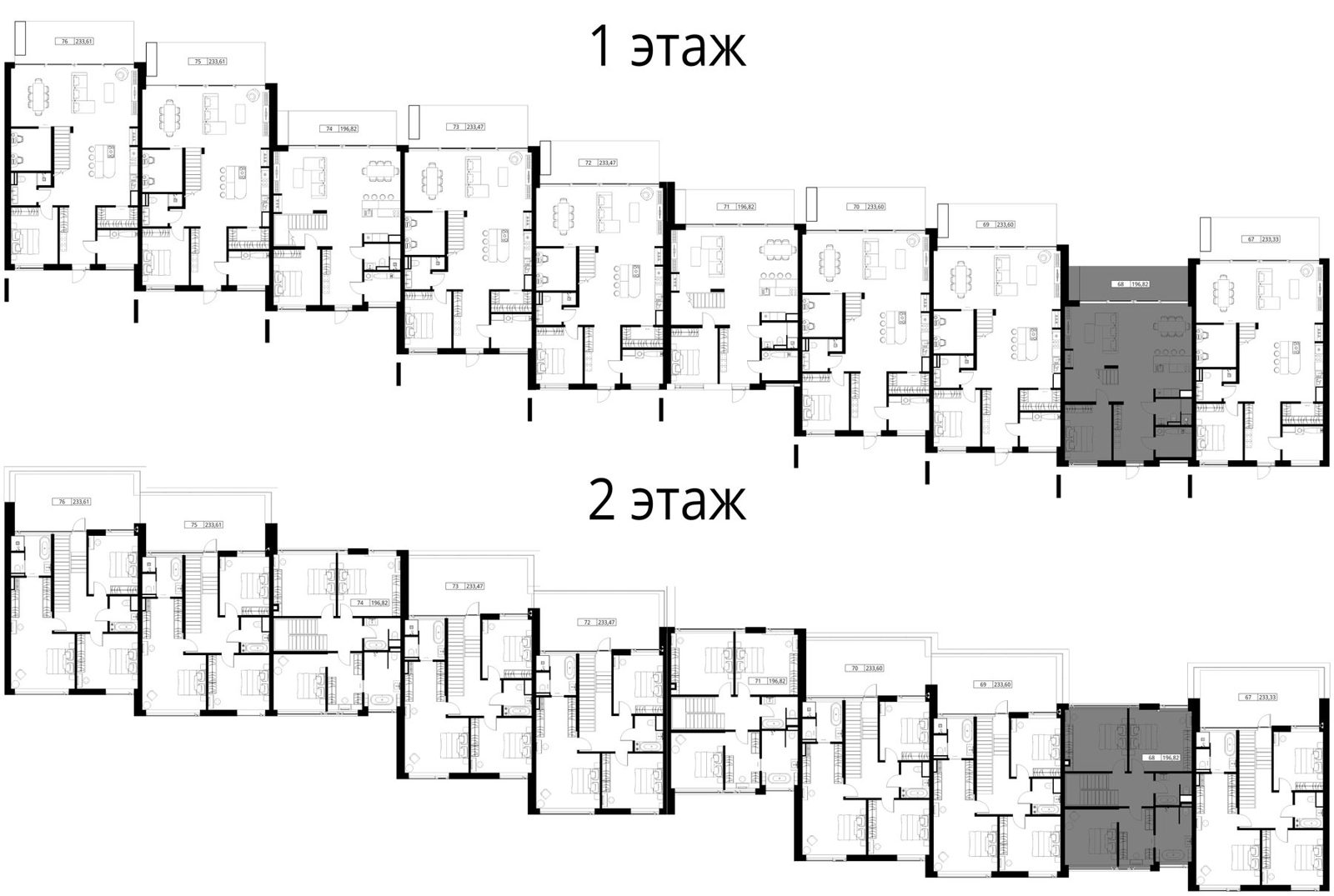 Таунхаус, 196,8 м², участок 2,8 сот.