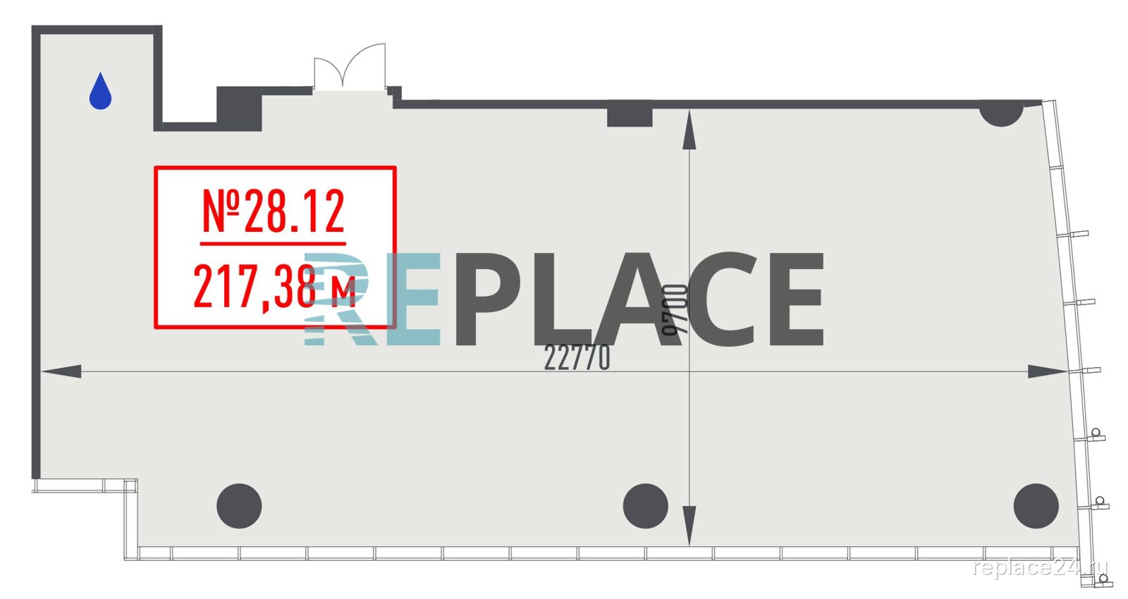 Офис, 217,4 м²