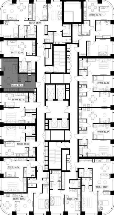 Квартира-студия, 31,9 м² — фото 2