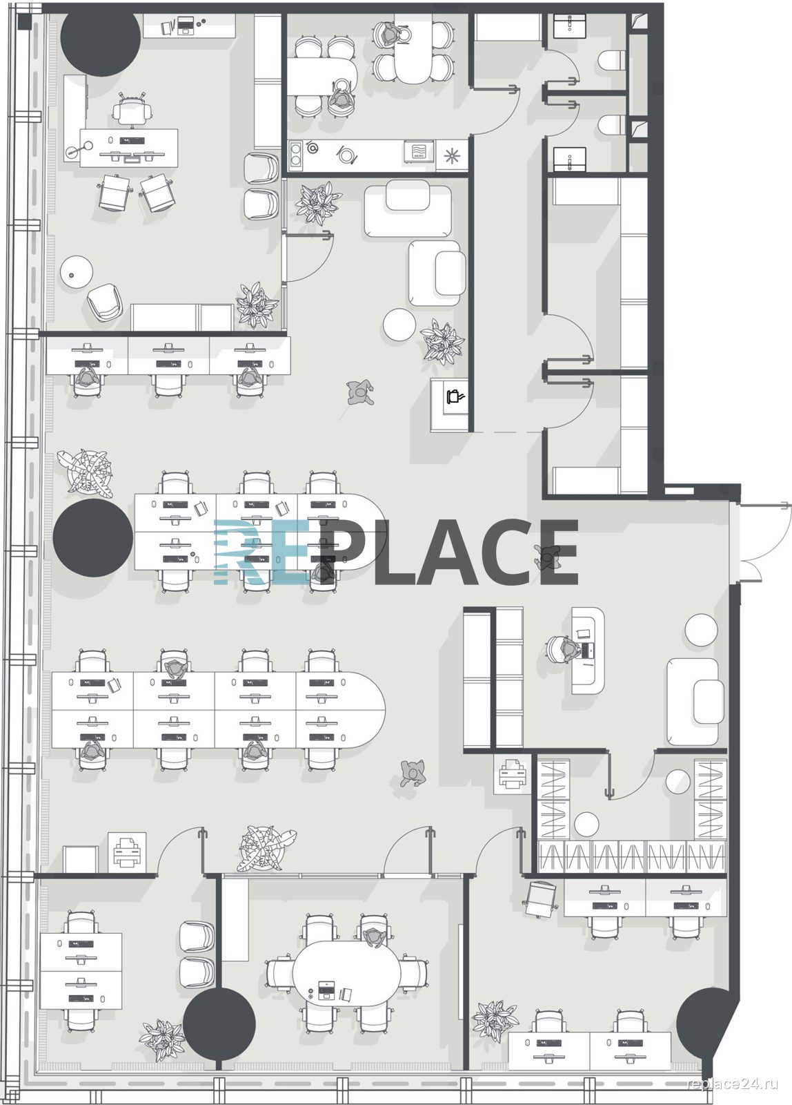Офис, 234,5 м²
