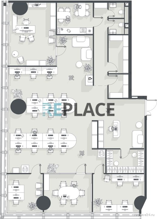 Офис, 234,5 м²