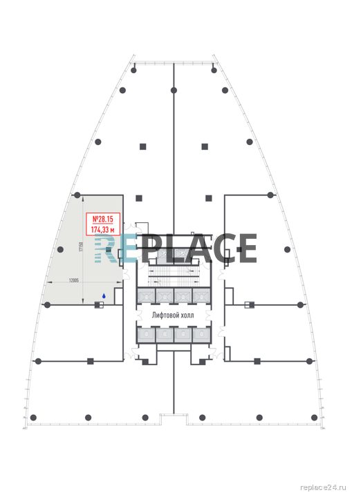 Офис, 174,3 м² — фото 2