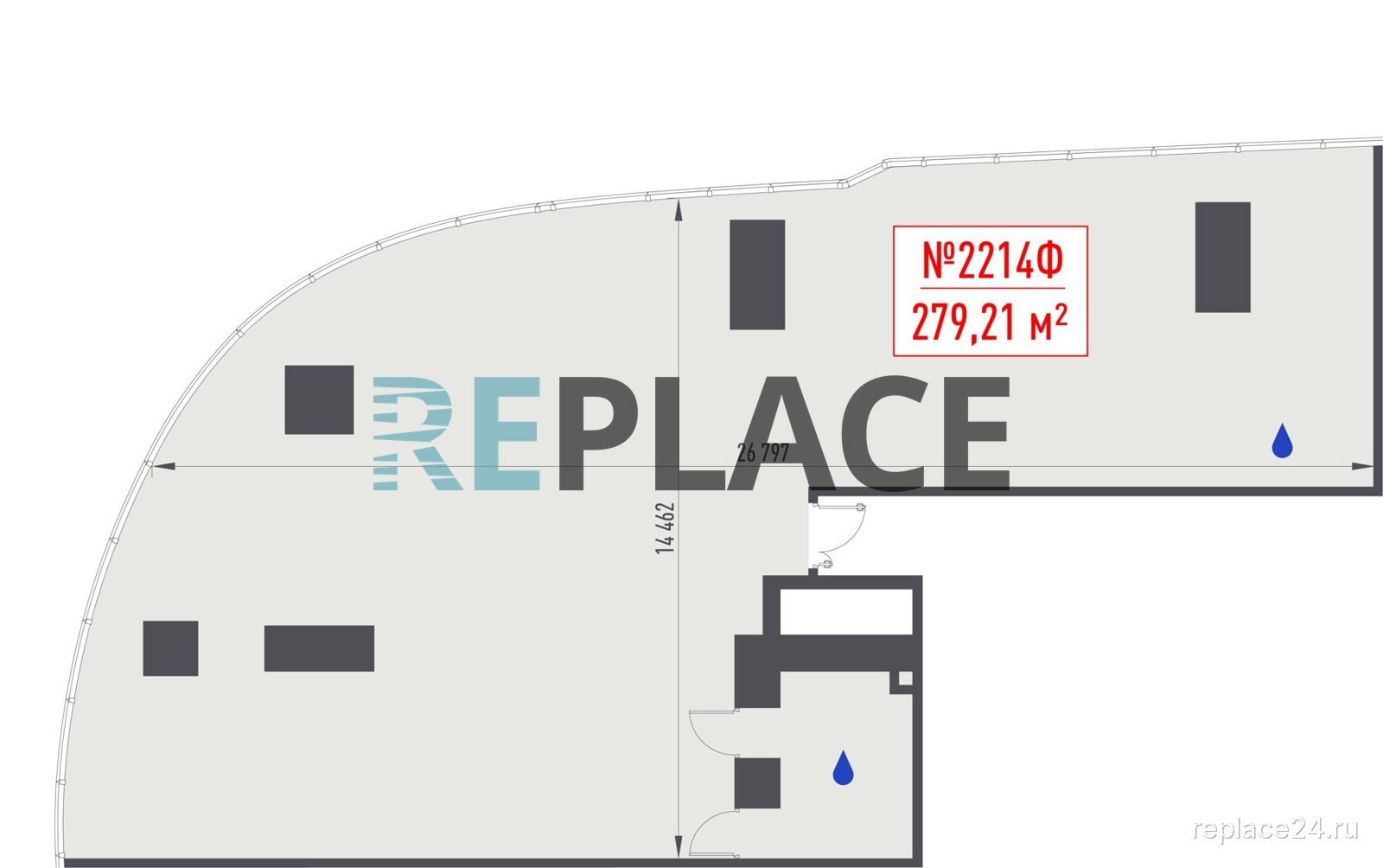 Офис, 279,2 м²