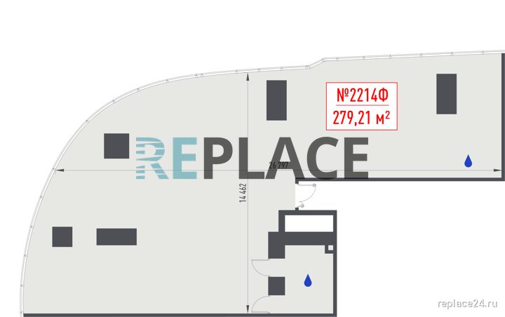 Офис, 279,2 м²