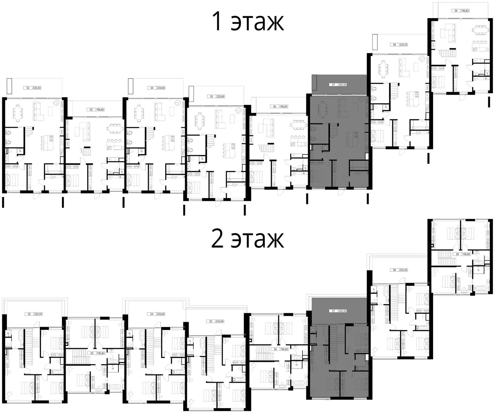 Таунхаус, 233,3 м², участок 3,2 сот.