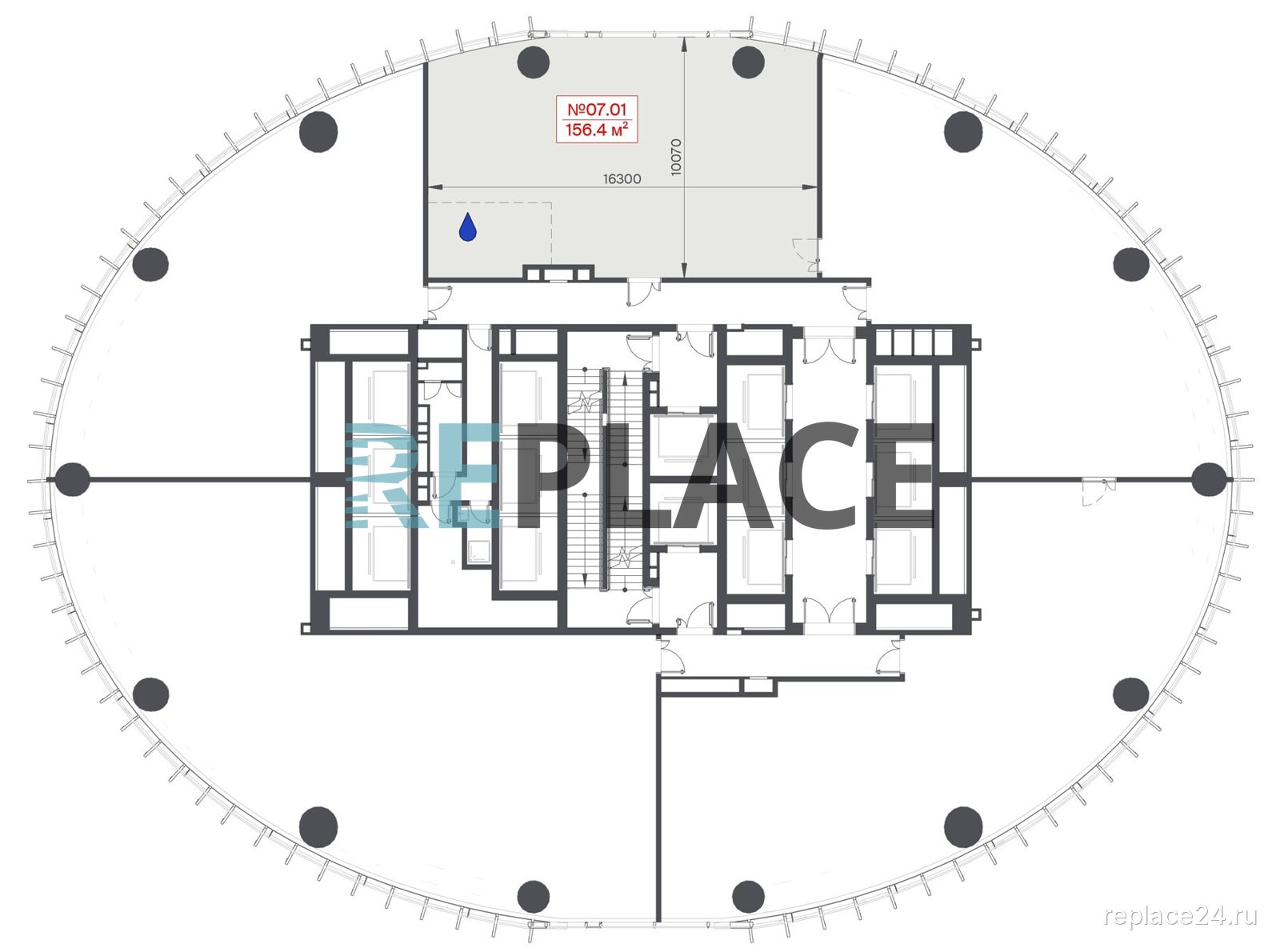 Офис, 156,4 м² — фото 2