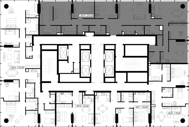 5-комнатная квартира, 201 м² — фото 2