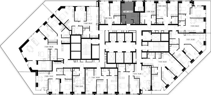 Квартира-студия, 26,7 м² — фото 3