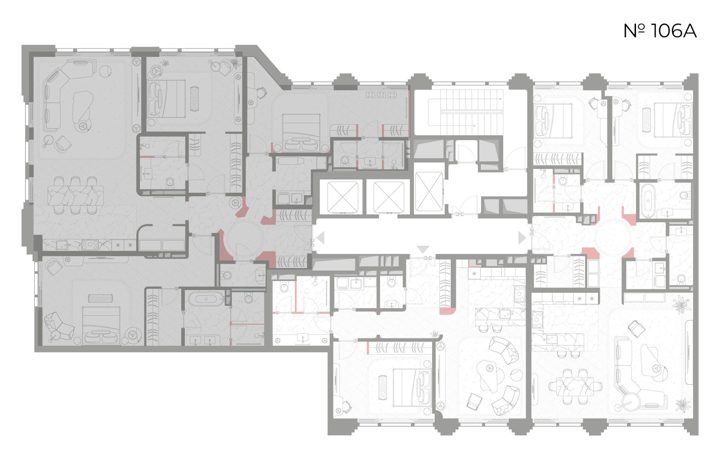 3-комнатная квартира, 197,7 м² — фото 2