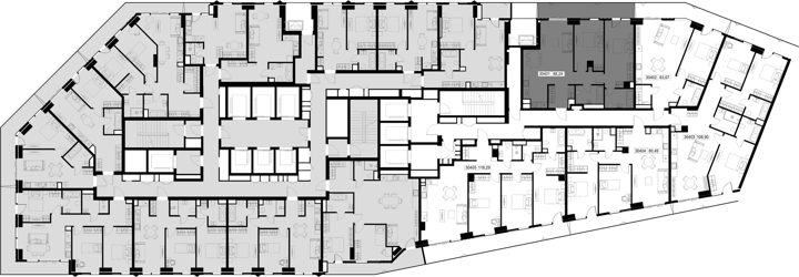 2-комнатная квартира, 88,2 м² — фото 2