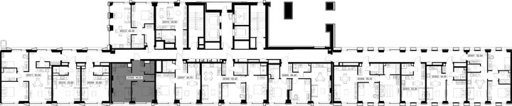 1-комнатная квартира, 40,3 м² — фото 2