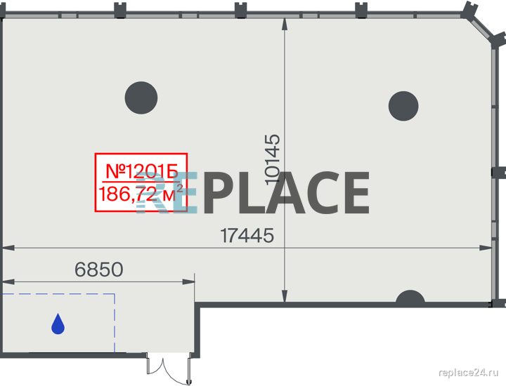Офис, 186,7 м²