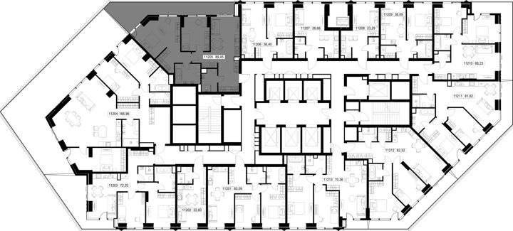 2-комнатная квартира, 89,5 м² — фото 2