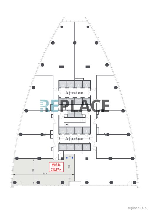 Офис, 215,9 м² — фото 2