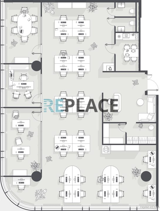 Офис, 195,4 м²