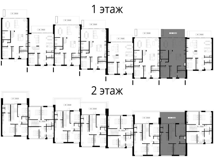 Таунхаус, 233,6 м², участок 2,8 сот.