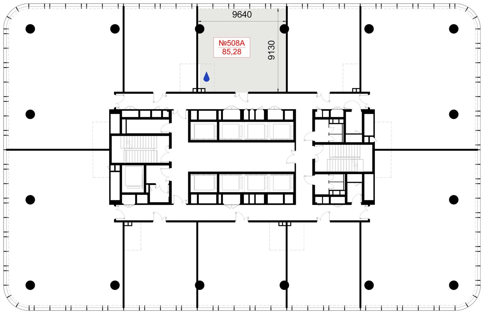 Офис класса A, 85,3 м² — фото 3